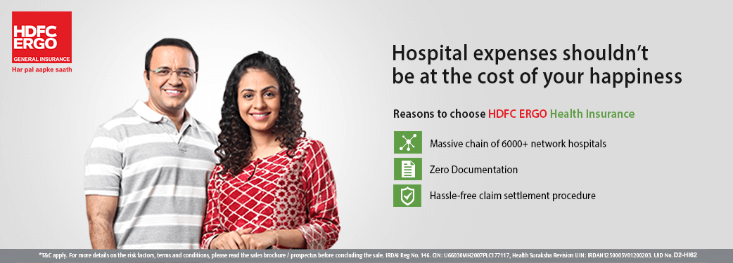 Secure your health HDFC ERGO Health Insurance plan